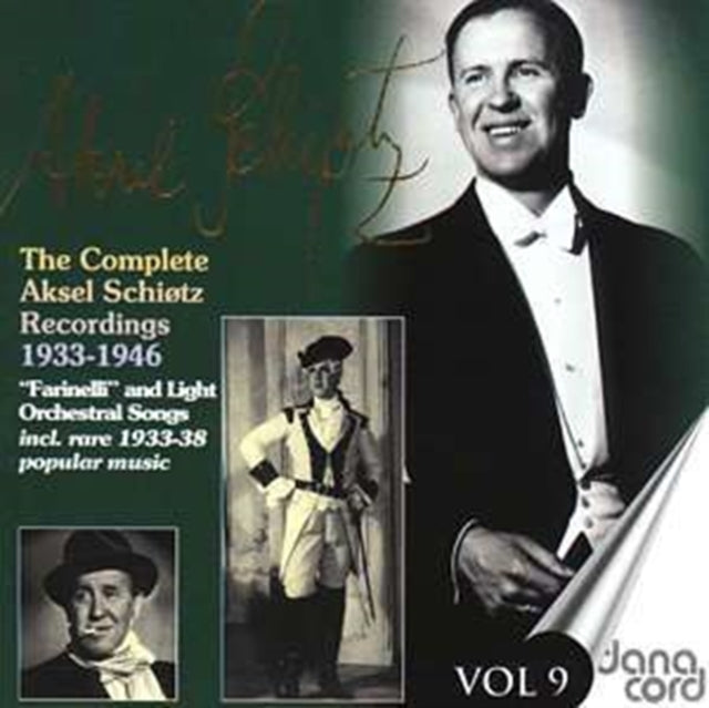Aksel Schiotz CD - The Complete Recordings - Vol. 9