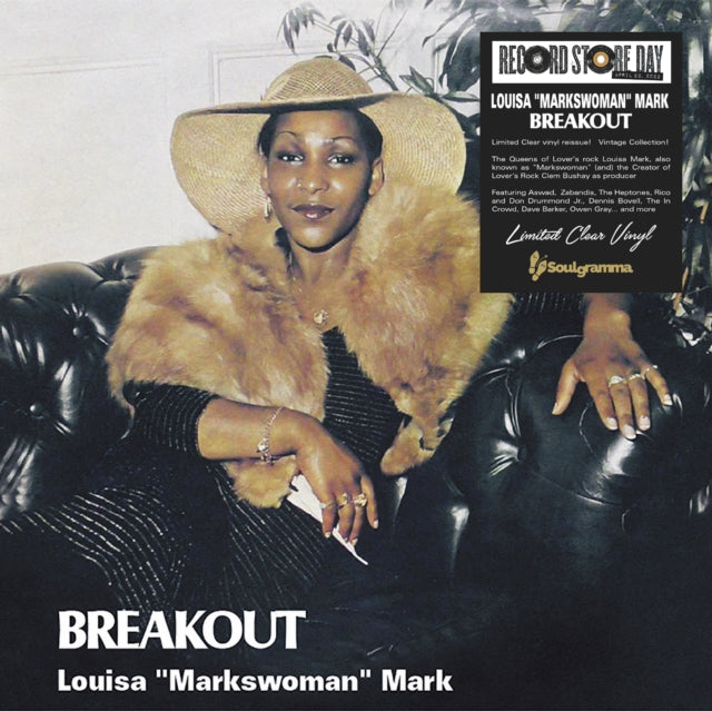 Louisa 'Markswoman' Mark LP Vinyl Record - Breakout (Clear Vinyl) (Rsd 20. 23)