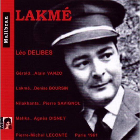 Boursin/Vanzo/Savignol CD - Lakme (Paris 1961)