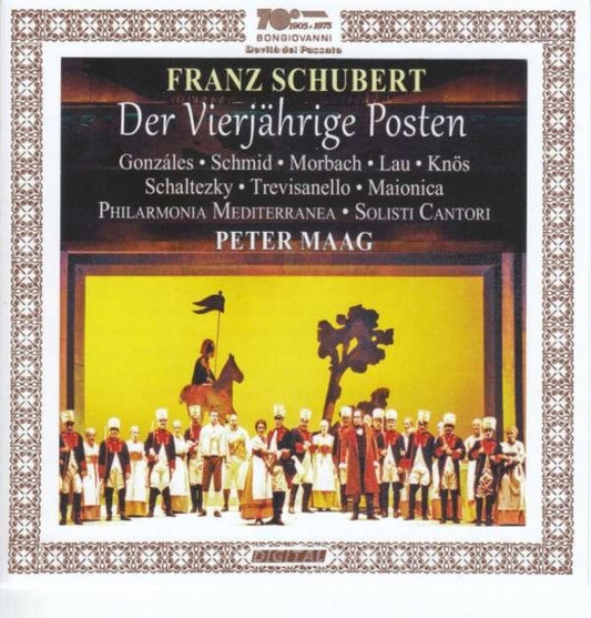 Various Artists CD - Schubert: Der Vierjahrige Posten
