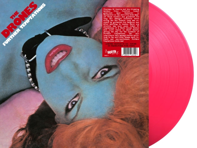 Drones LP Vinyl Record - Further Temptations (Pink Vinyl)