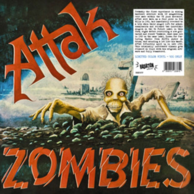 Attak LP Vinyl Record - Zombies (Green Vinyl)
