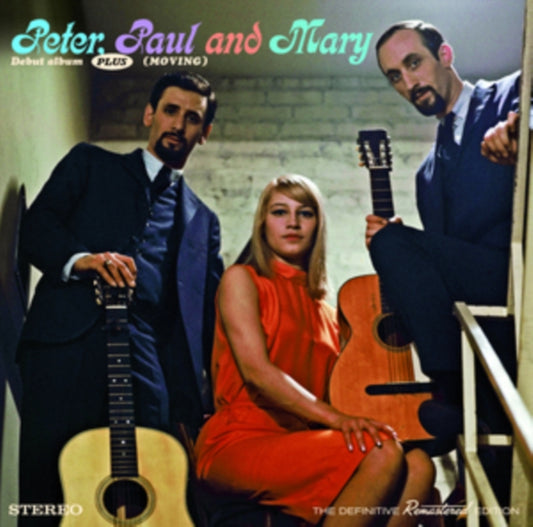 Peter. Paul & Mary CD - Debut Album + Moving (+3 Bonus Tracks)