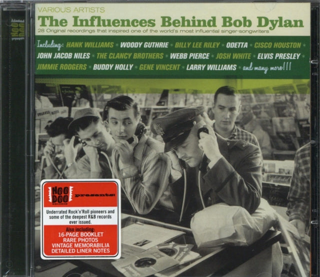 Various Artists CD - The Influences Behind Bob Dylan