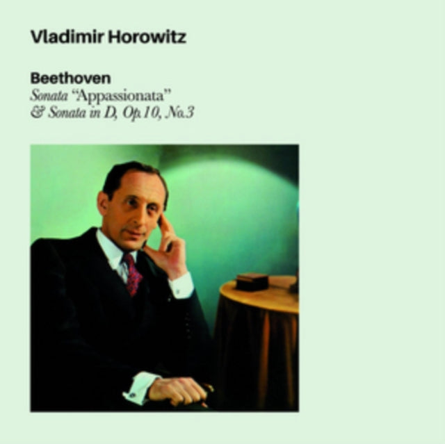 Vladimir Horowitz CD - Beethoven Sonata Apassionata & Sonata In D. Op.10 # 3