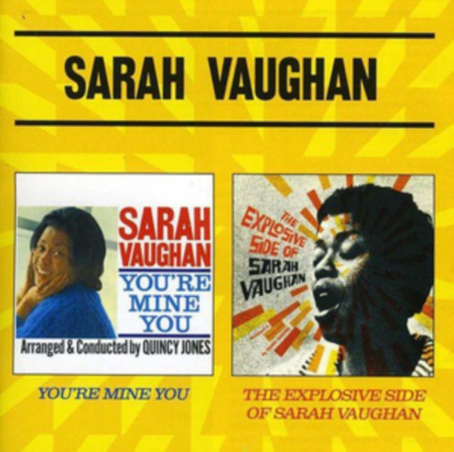 Sarah Vaughan CD - Youre Mine You / The Explosive Side Of Sarah Vaughan