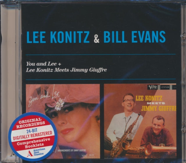 Lee Konitz CD - You And Lee / Lee Knotiz Meets Jimmy Giuffre