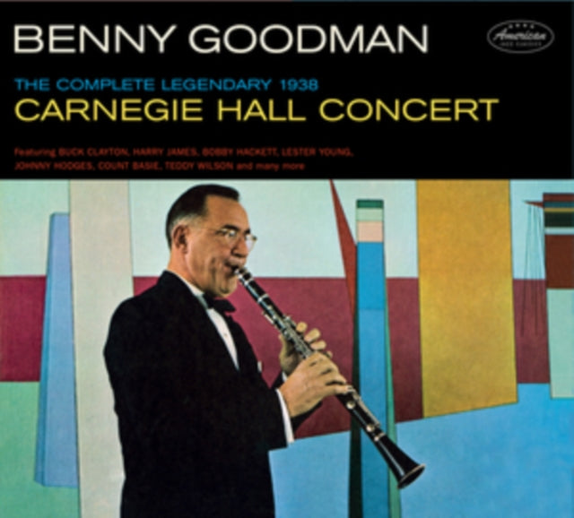 Benny Goodman CD - The Complete Legendary 1938 Carniegie Hall Concert + 8 Bonus
