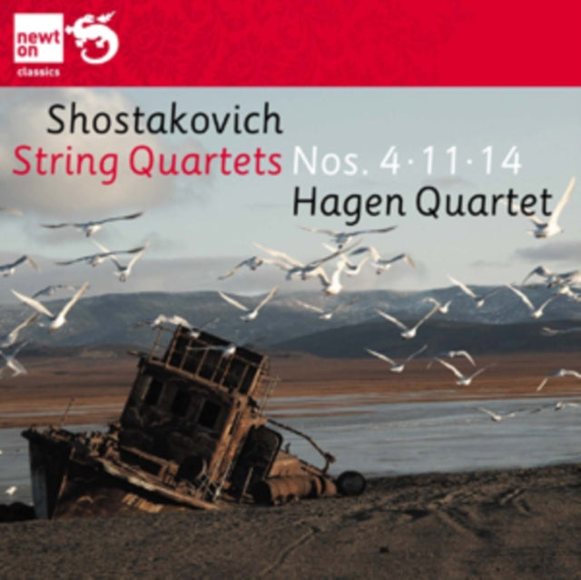 Hagen Quartet CD - Shostakovich / String Quartets Nos. 4 / 11 & 14