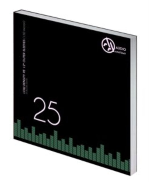 Audio Anatomy Protective Record Sleeves - 25 X 12Inch Pe Outer Sleeves (130 Micron)