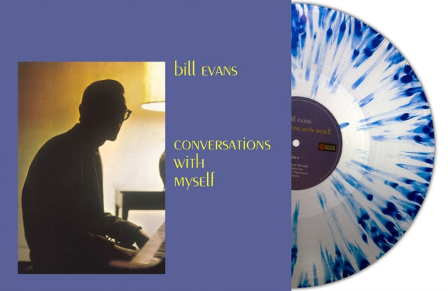 Bill Evans LP - Conversations With Myself (Clear/Blue Splatter Vinyl)