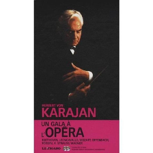 Herbert Von Karajan CD + Book - Opera Gala- Works By Wagner-Leoncavallo-Mozart