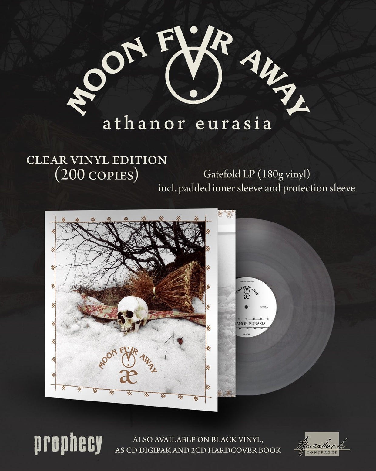 Moon Far Away LP - Athanor Eurasia (Clear Vinyl) | Buy Now For 49.99