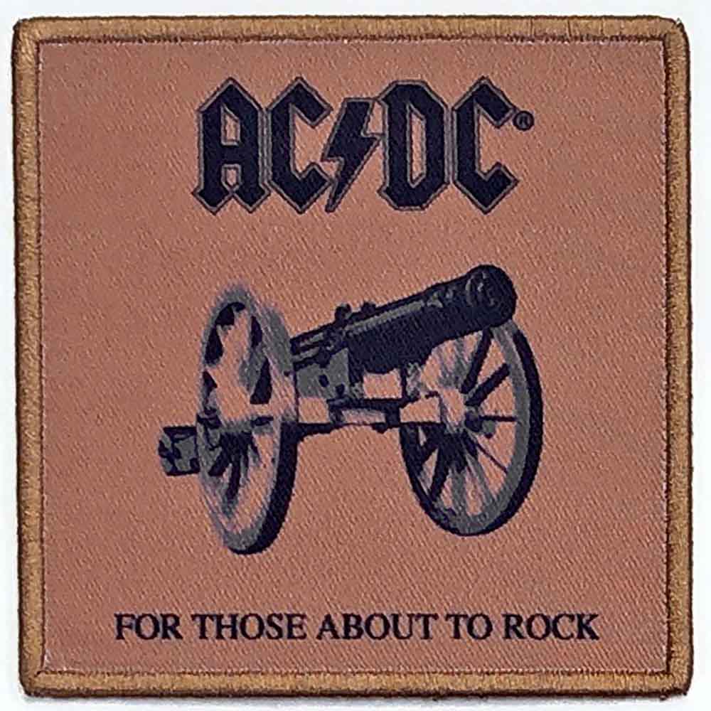 AC/DC Patches - Iron On - For Those About To Rock (We Salute You)