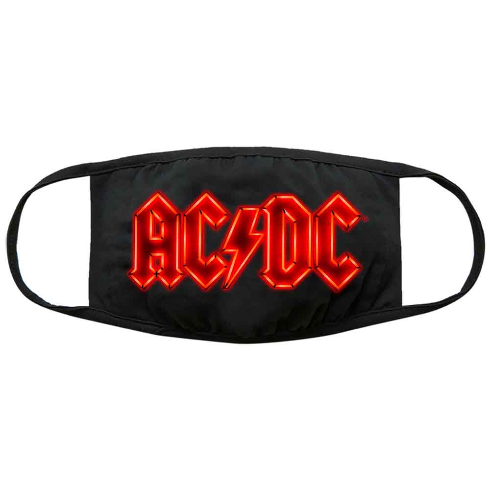 AC/DC Face Masks - Neon Logo