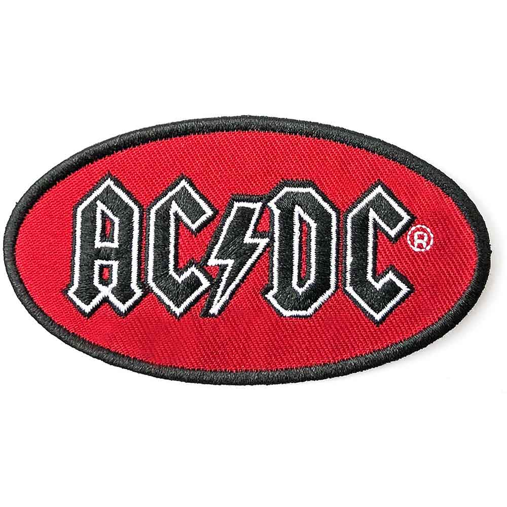 AC/DC Patches - Iron On - Oval Logo