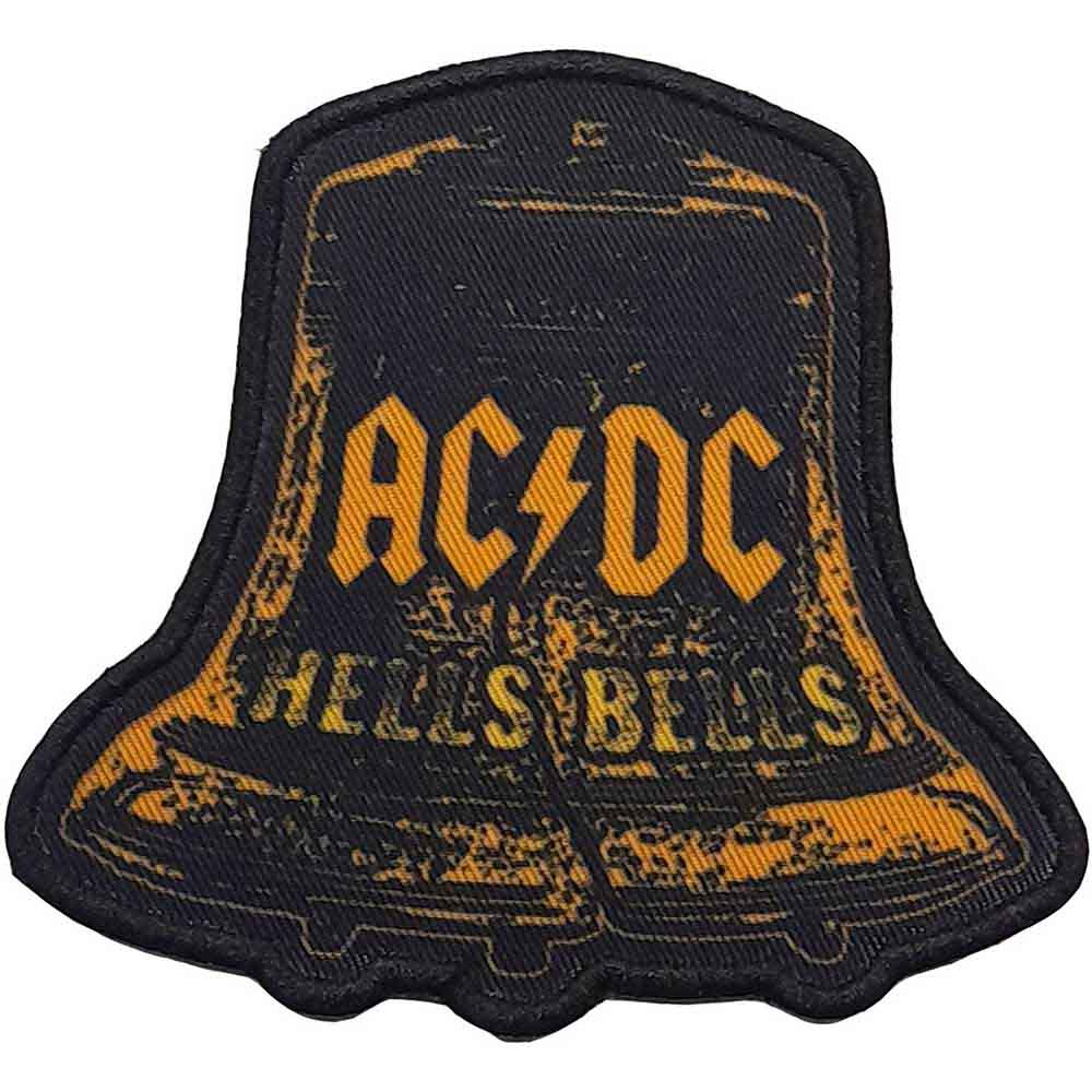 AC/DC Patches - Iron On - Hells Bells Distressed
