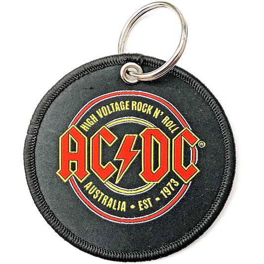 AC/DC Patch - Keychains - Est. 1973