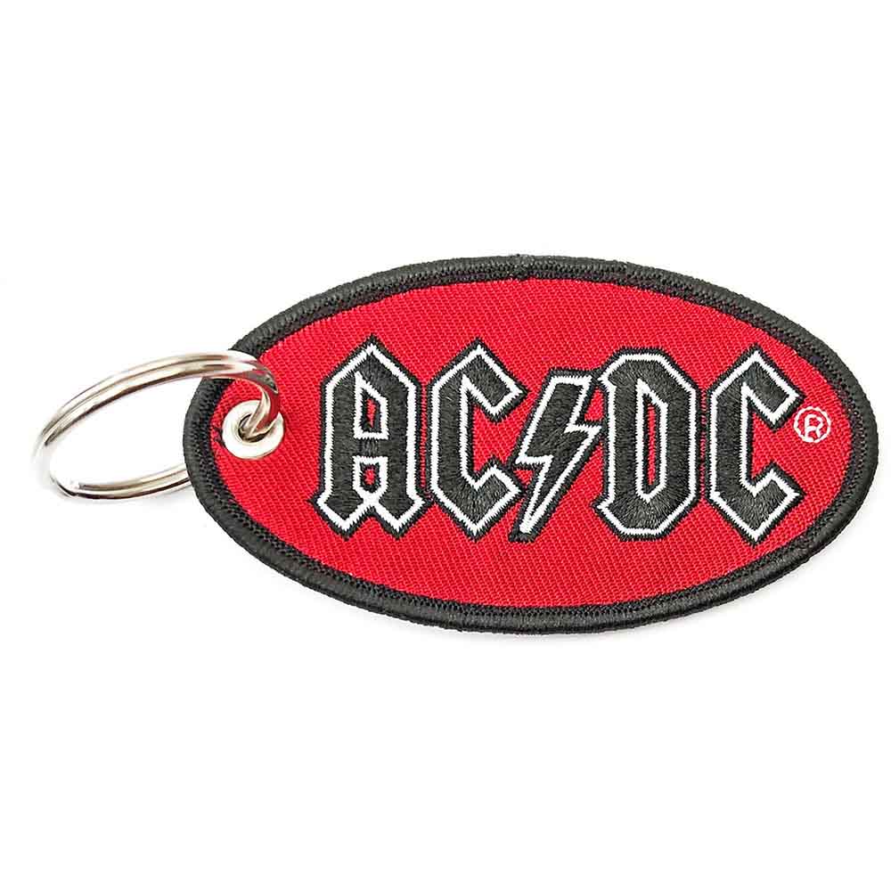 AC/DC Patch - Keychains - Oval Logo