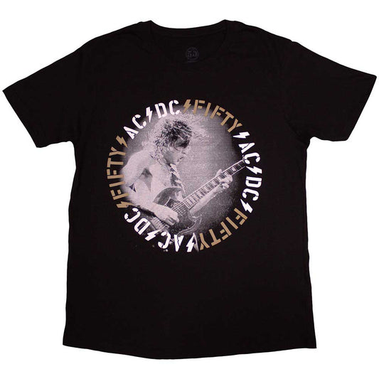 AC/DC T Shirt - Angus Live