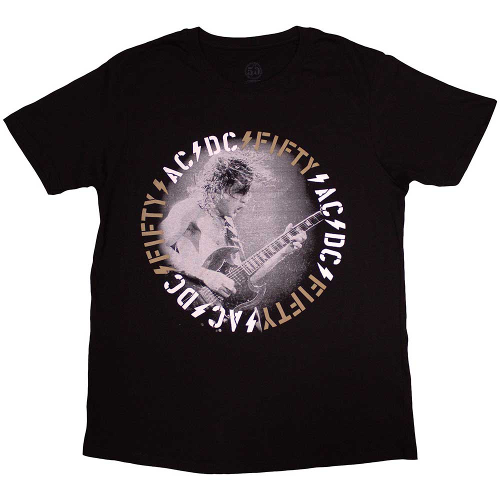 AC/DC T Shirt - Angus Live