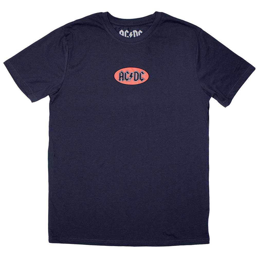 AC/DC T Shirt - Mini Oval Logo