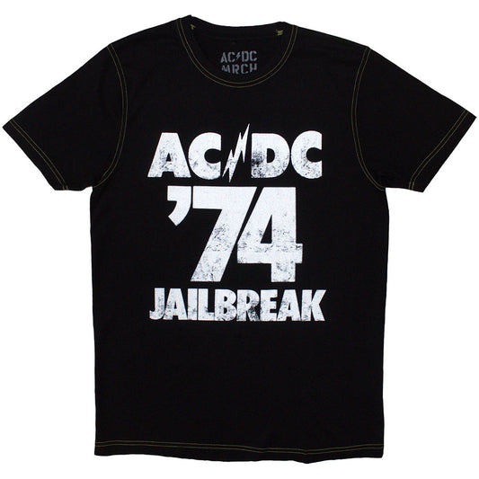 AC/DC T Shirt - '74 Jailbreak