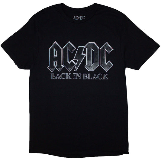 AC/DC T Shirt - Back In Black EU Tour '24