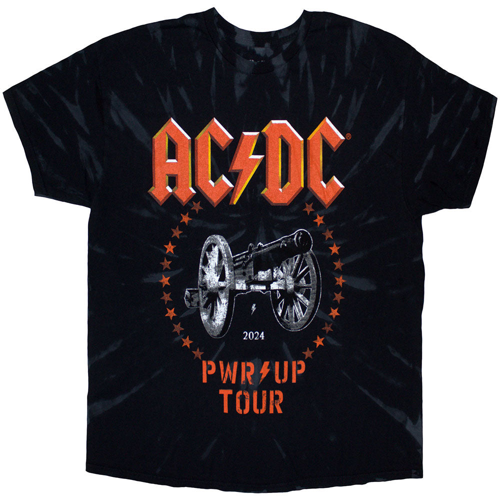 AC/DC T Shirt - PWR Up Tour '24 Cannon