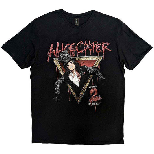 Alice Cooper T Shirt - Welcome To My Nightmare
