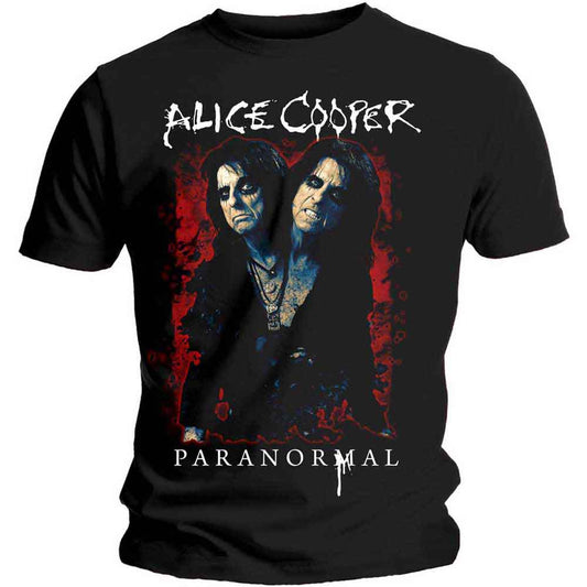 Alice Cooper T Shirt - Paranormal Splatter