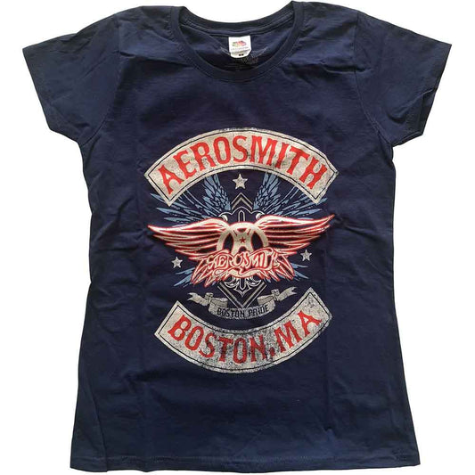 Aerosmith Woman's T Shirt - Boston Pride