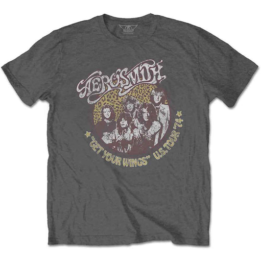 Aerosmith T Shirt - Cheetah Print