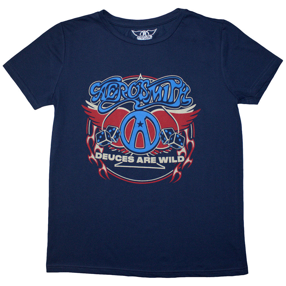 Aerosmith Woman's T Shirt - Rainbow Spade