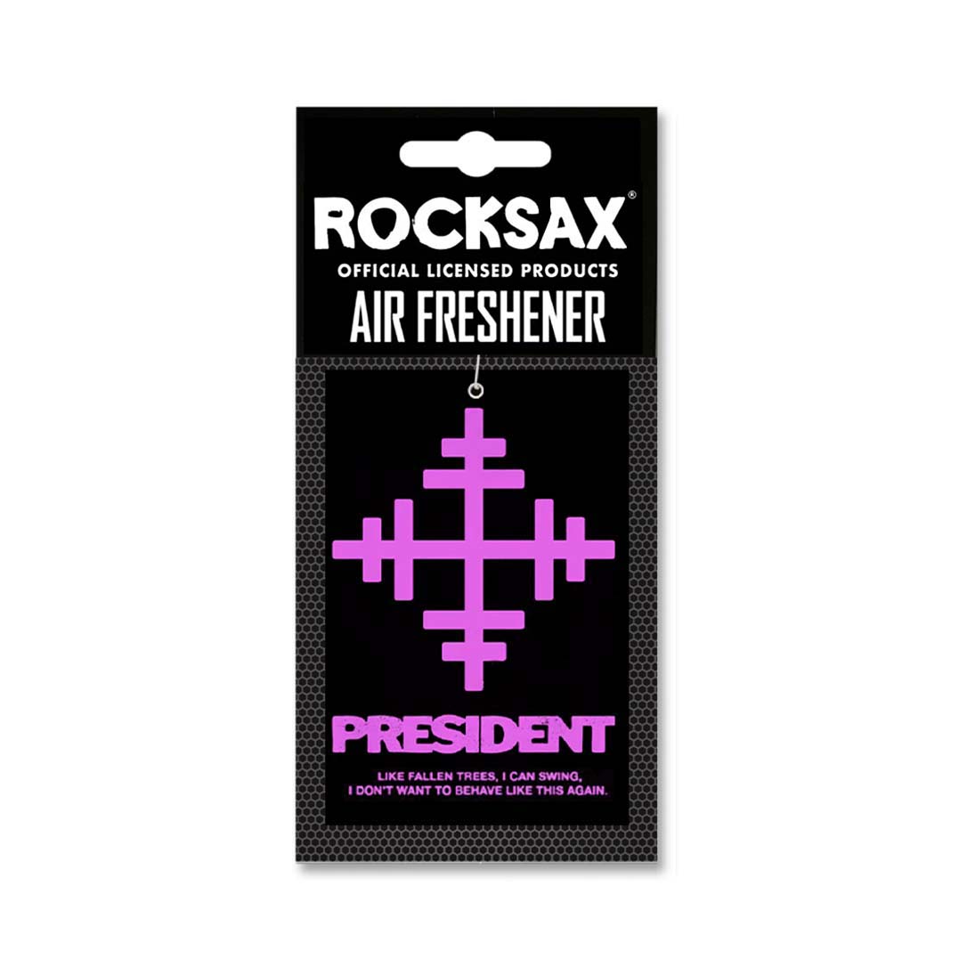 Rocksax President Air Freshener - Lyric Key