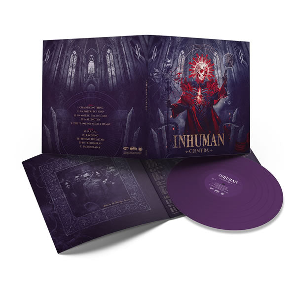 Inhuman LP - Contra (Purple Vinyl) | Buy Now For 53.99