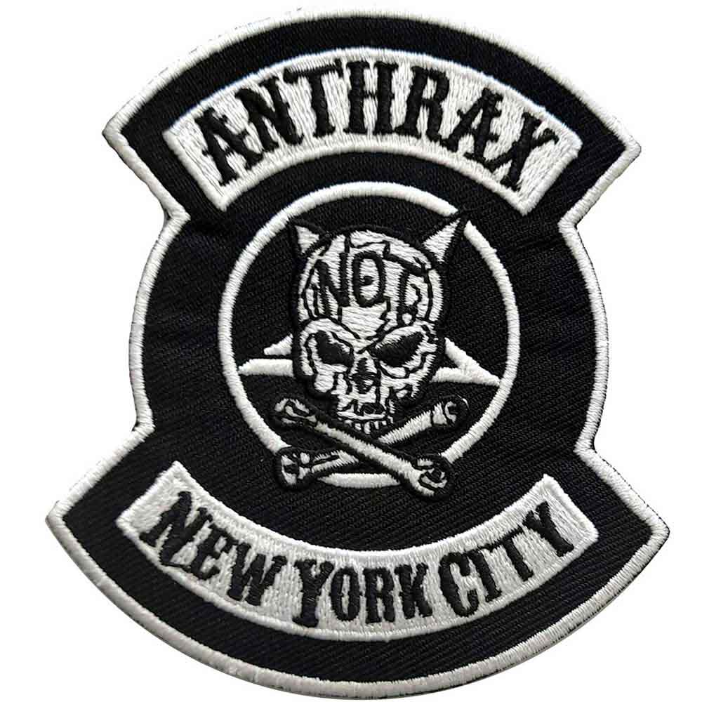 Anthrax Patches - Iron On - NYC