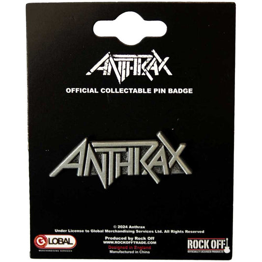 Anthrax Pin - Badge - Logo