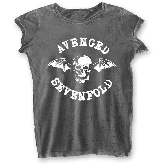 Avenged Sevenfold Woman's T Shirt - Deathbat BO
