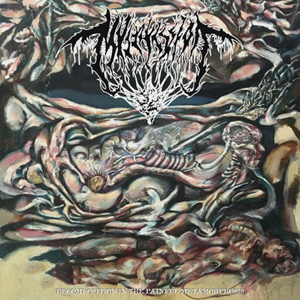 Mvltifission LP - Decomposition In The Painful Metamorphosis (White/Green Marble Vinyl) | Buy Now For 35.99