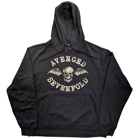 Avenged Sevenfold Grey Pullover Hoodie - Logo