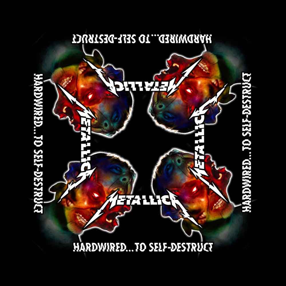 METALLICA Bandanas - Hardwired To Self Destruct