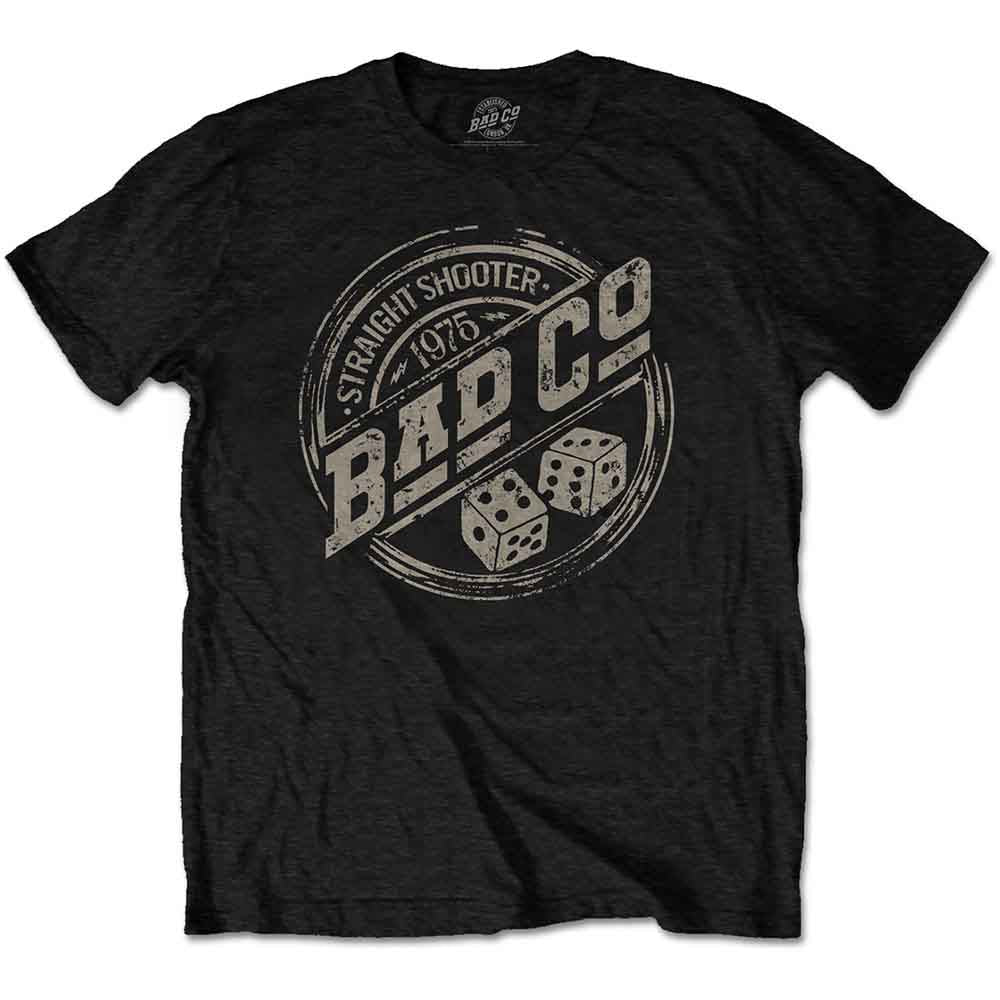 Bad Company T Shirt - Straight Shooter Roundel