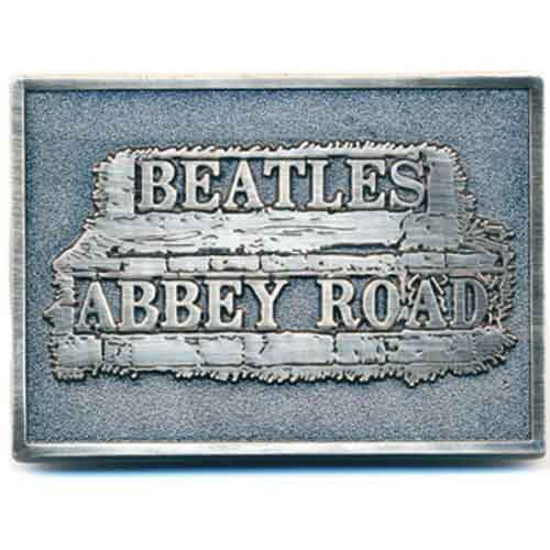 The Beatles Belt Buckles - Abbey Road Sign