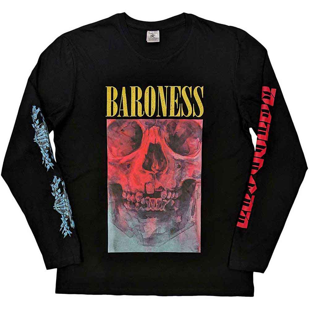 Baroness Long Sleeve T Shirt - Skull Tour