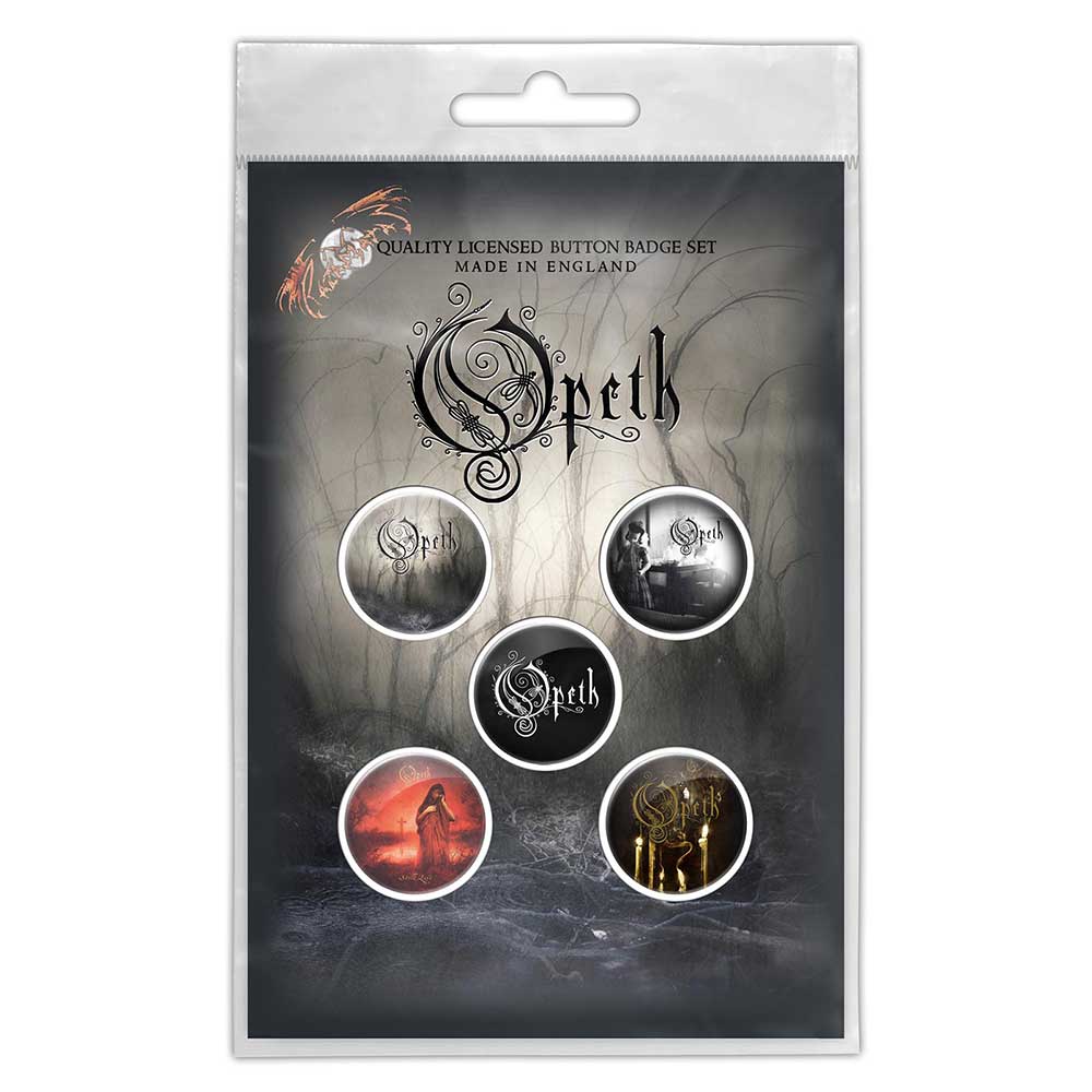 Opeth Plastic Pin Badge - Classic Albums