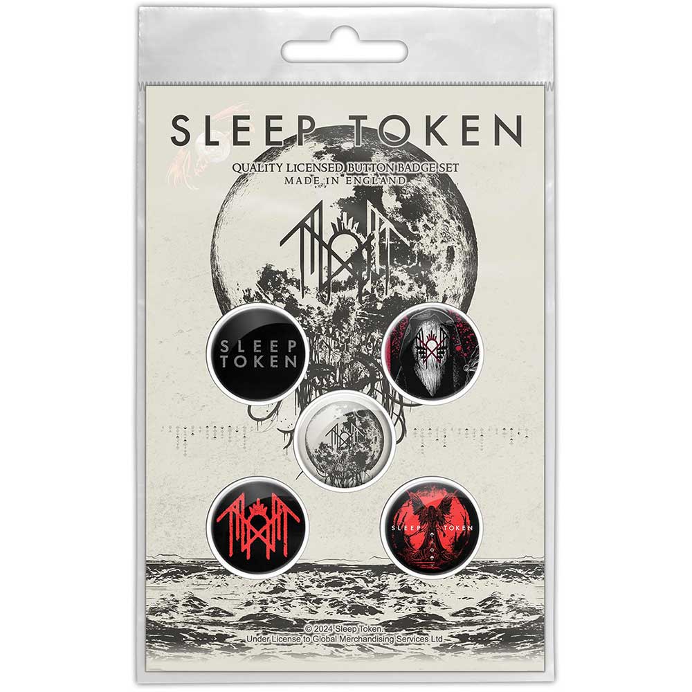 Sleep Token Plastic - Pin Badge - Take Me Back To Eden