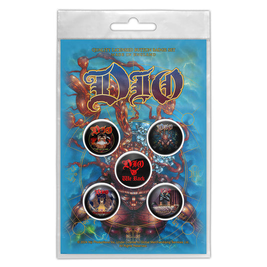 Dio Plastic - Pin Badge - Strange Highways
