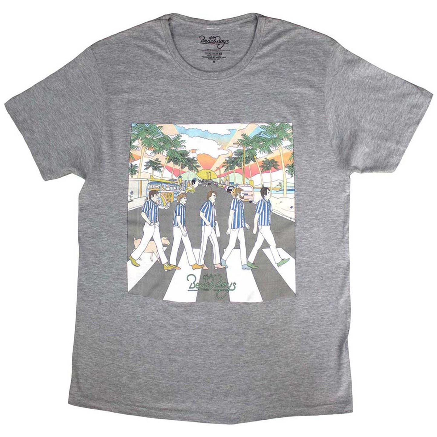 The Beach Boys Grey T Shirt - Pet Sounds Crossing
