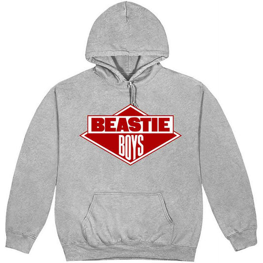 Beastie Boys Grey Pullover Hoodie - Diamond Logo